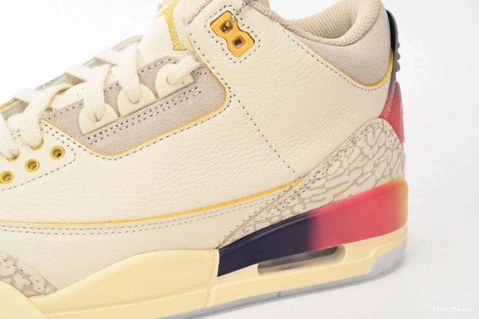 Kick Theory Air x Medellin Sunset FN0344-901 Jordan 3 Balvin J 0629